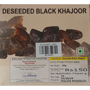 Black Seedless Khajoor 200g