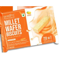Millet Wafer Biscuits Orange 70g